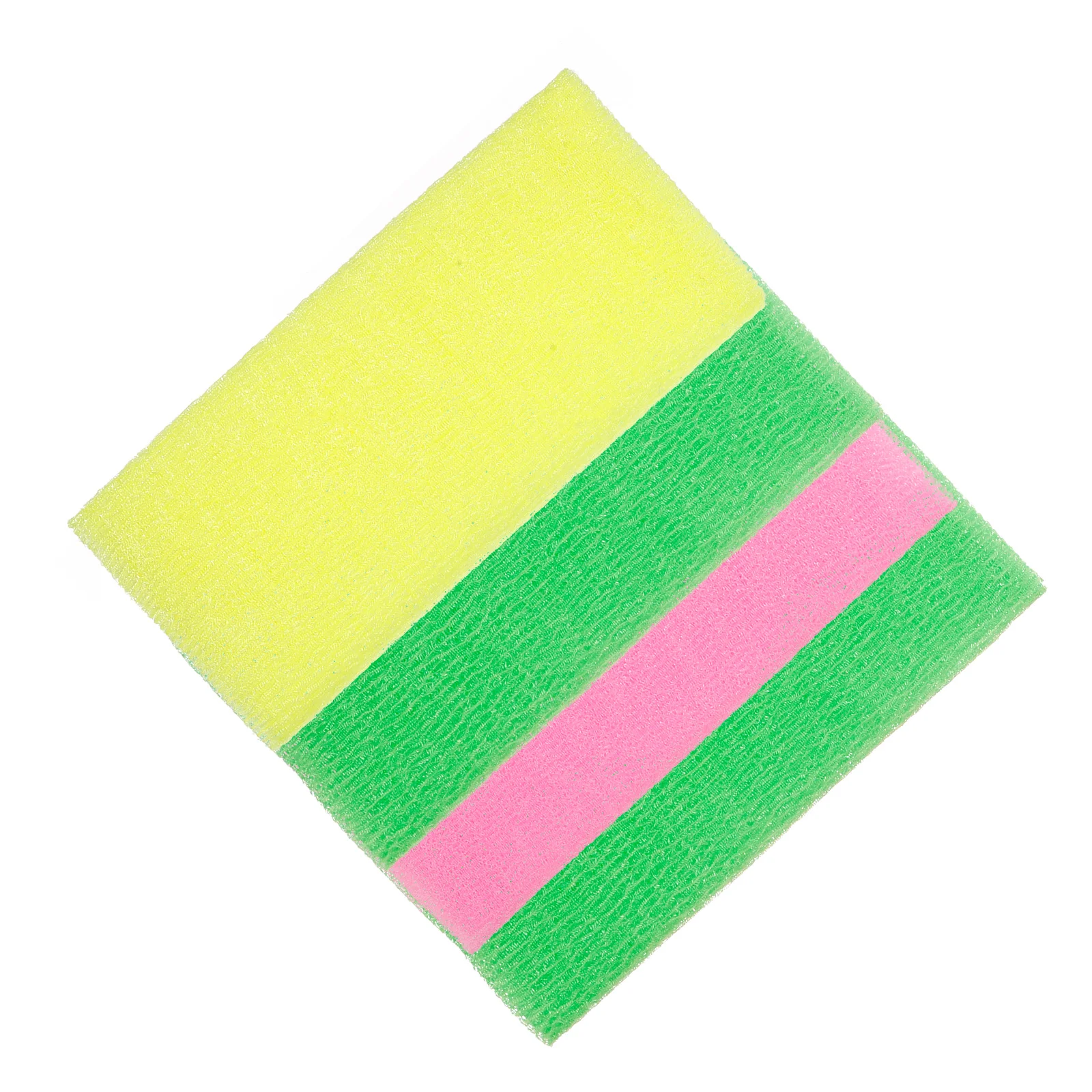 

4Pcs Nylon Bath Cloth Exfoliating Back Scrubber Long Shower Towel Deep Skin Clean Air Dry Machine Washable Bath Towel