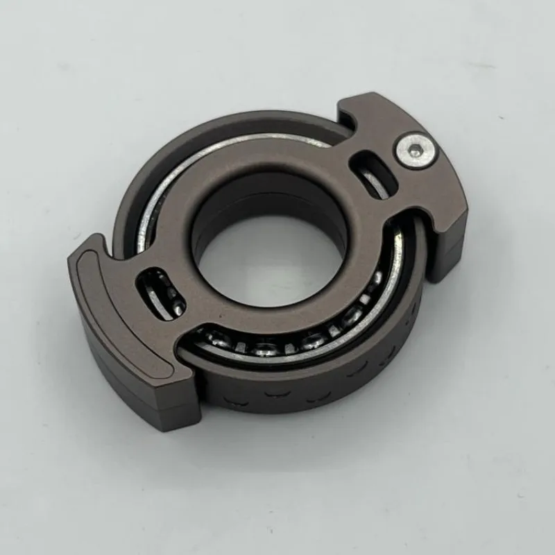 Nuclear Reactor Second Generation Upgraded Fingertip Gyro Decompression Decompression Metal Toy Ring Big Ring EDC