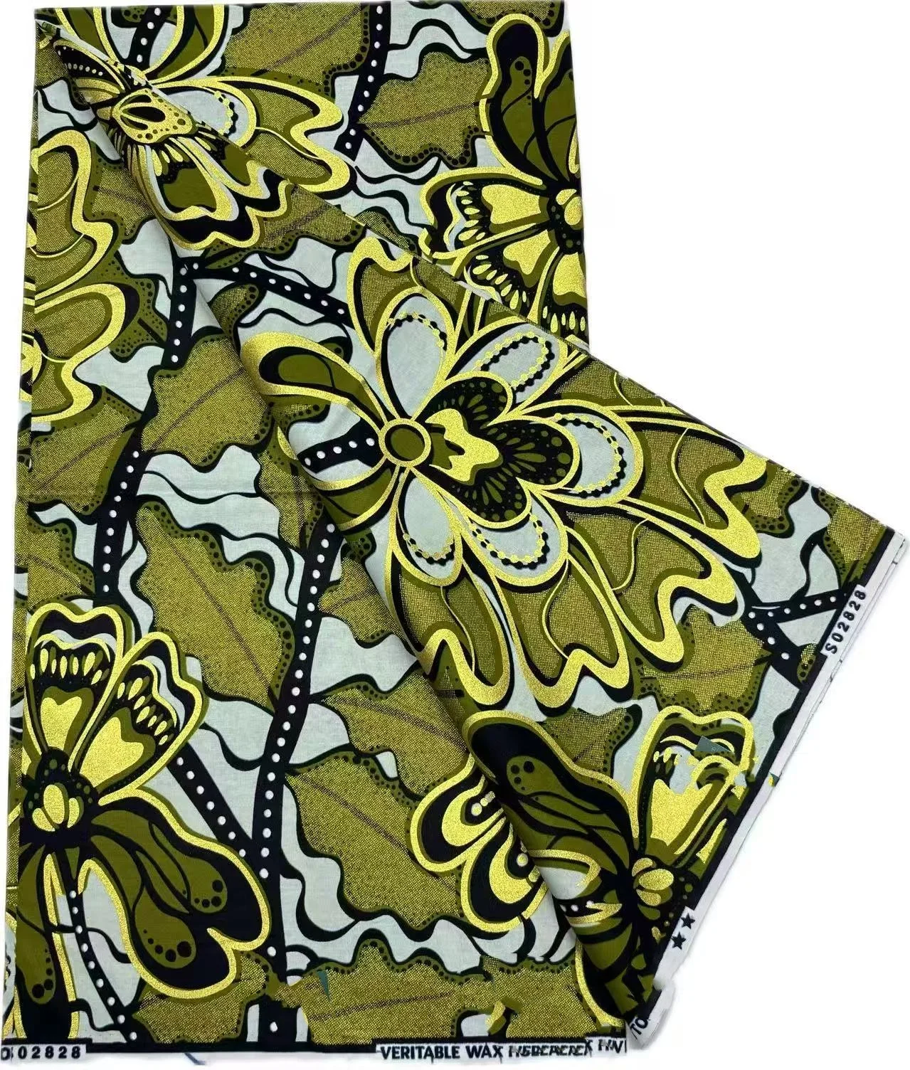 2026年ニューデザインナイジェリアホランデポプリンワックスプリント生地高品質アフリカワックスプリント生地、パッチワーク、衣類、diy用-hs3