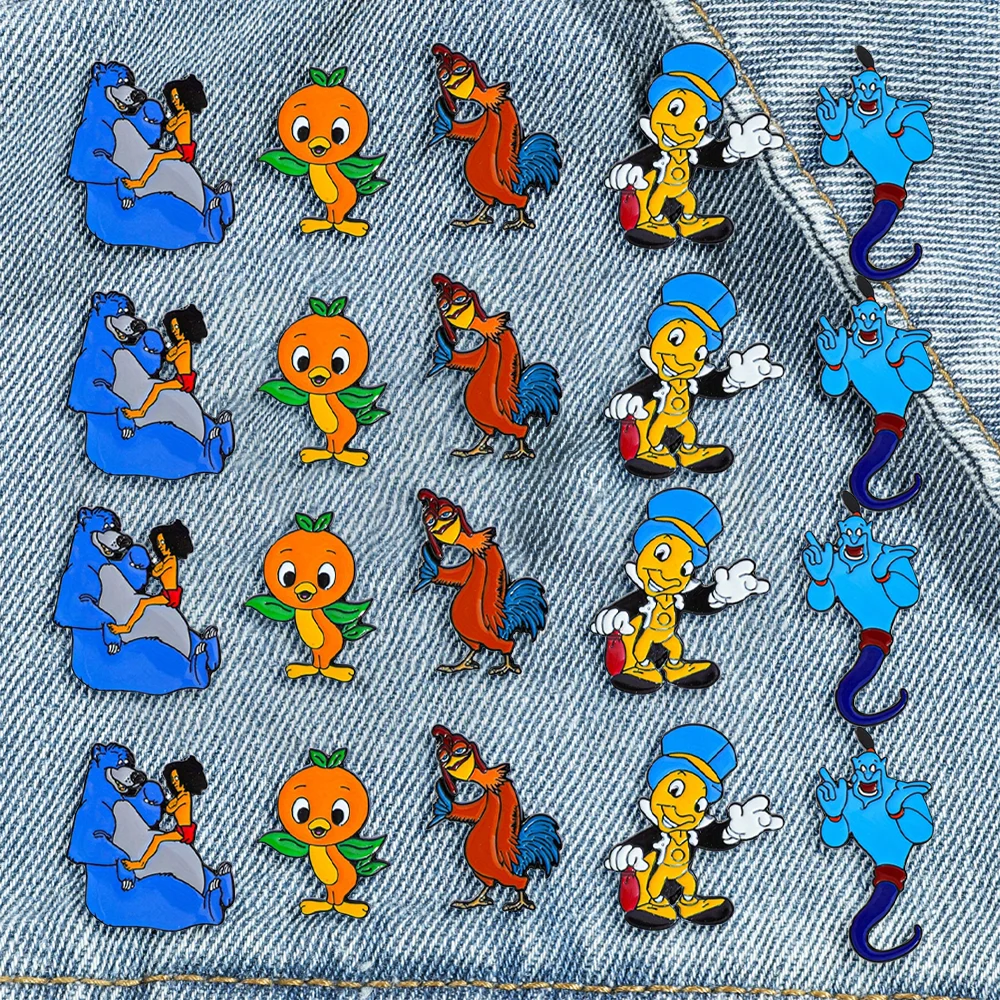 

20 Pcs Aladdin and His Lamp Anime Brooch Cartoon Cute Chook Enamel Pin Badge Jewelry Backpack Clothing Accessories Gift
