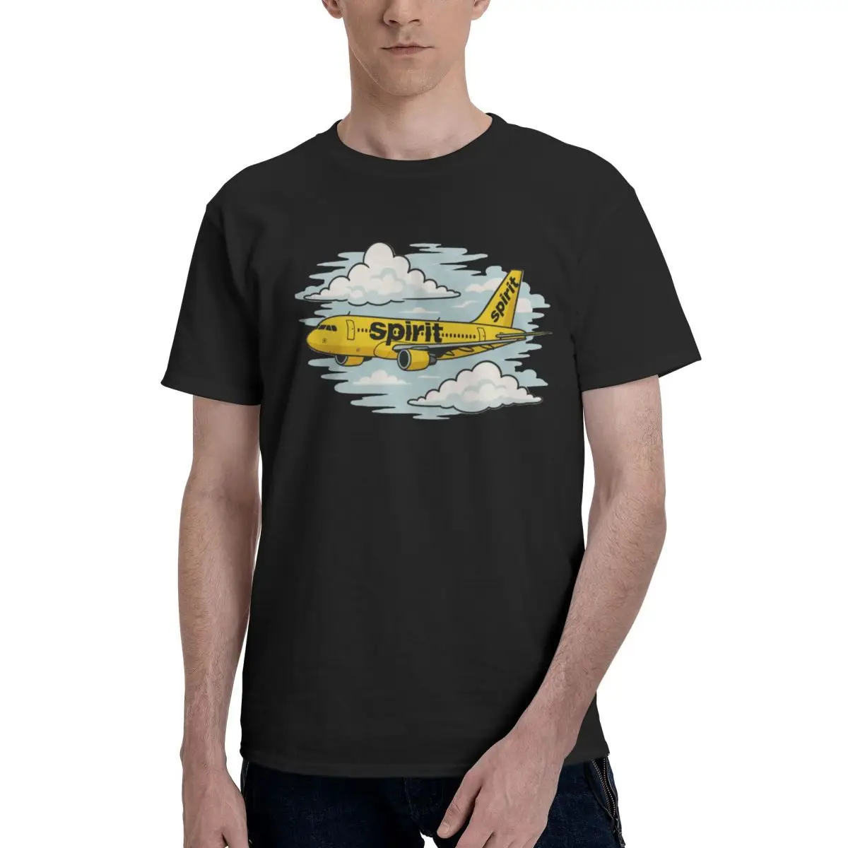 Men RIP Spirit Airlines 1983-2026 Funny Vintage T Shirt Vintage Cotton Tee Shirt