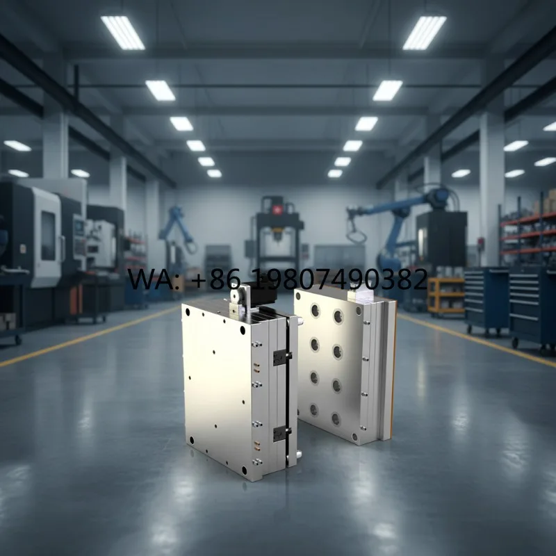 High Precision Steel Plastic Molding Manufacturer PC ABS POM Materials Professional Black Custom Overmolding Service