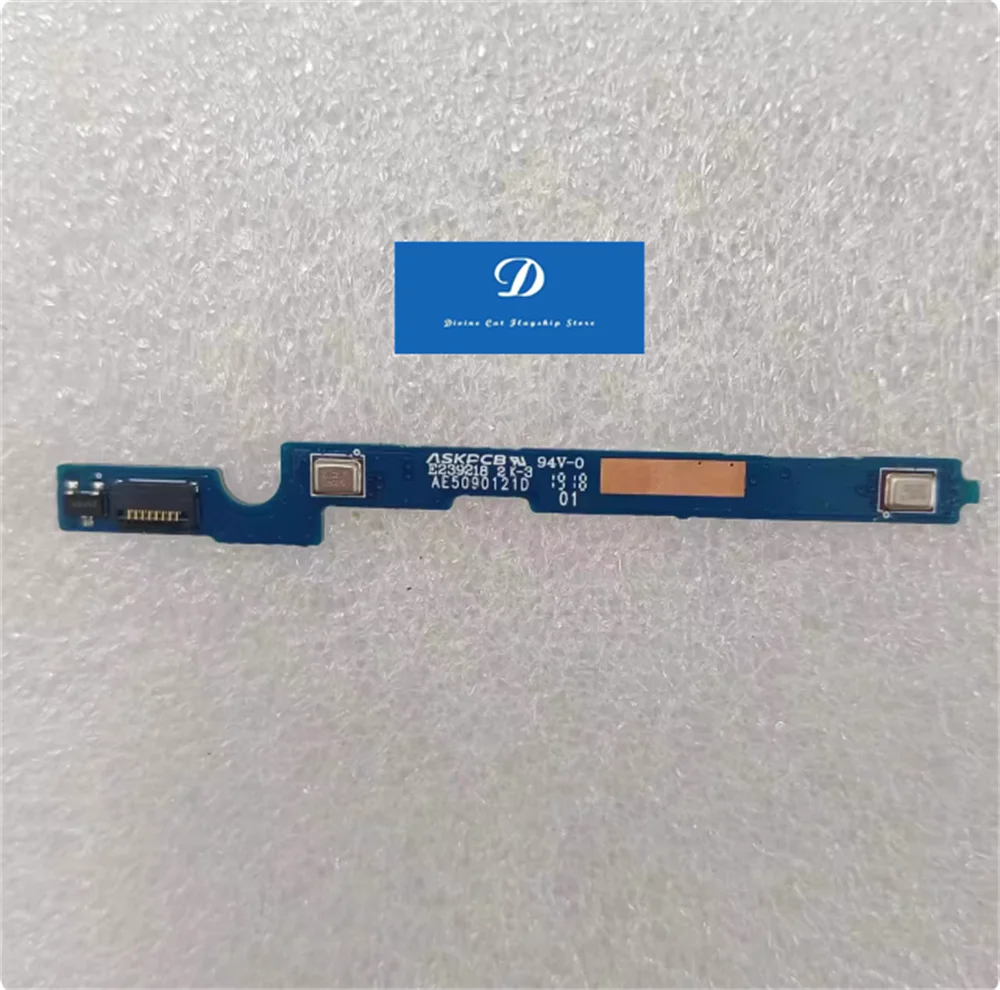 FOR Huawei Matebook13 WRT-W19 W09 HN-W19L WRTB-WAH9L Microphone Board W Cable