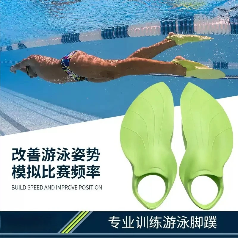 Short Swim Fins Snorkeling Flippers for Freestyle Swimming Training Gear