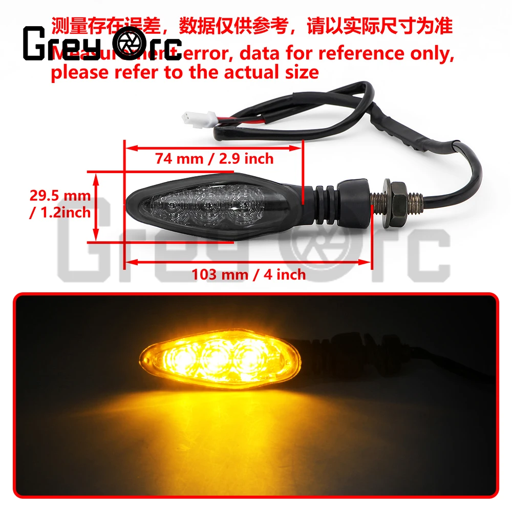 Turn Signal Indicator Light Blinker LED Motorcycle Accessories For KTM 125 200 250 690 790 DUKE 390 SMC / R