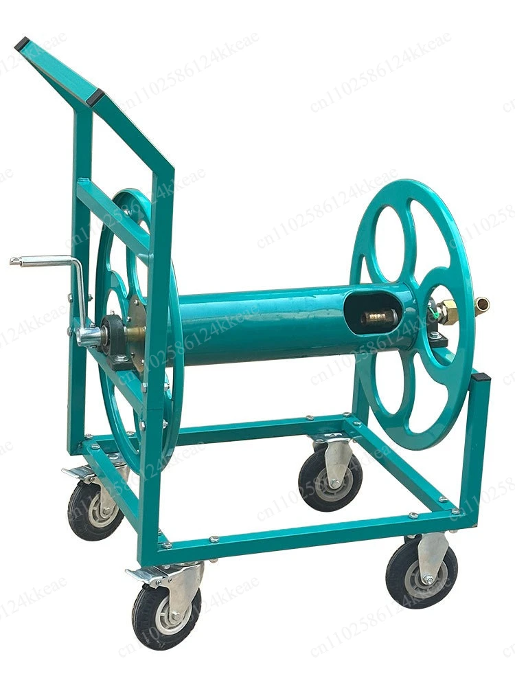 1 inch water pipe car large flow coil rack 4 points 6 points hose storage rack YouTube steel wire pipe car wash pipe reel