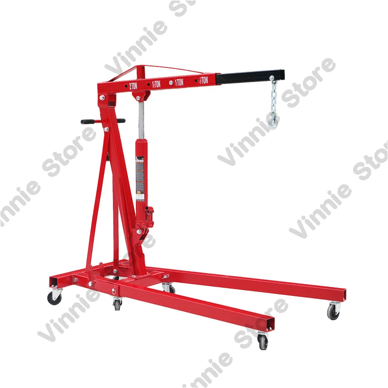 

Складной гидравлический кран для подъема автомобильных двигателей, грузоподъемность 2 тонны, диапазон подъема 25-2240 мм