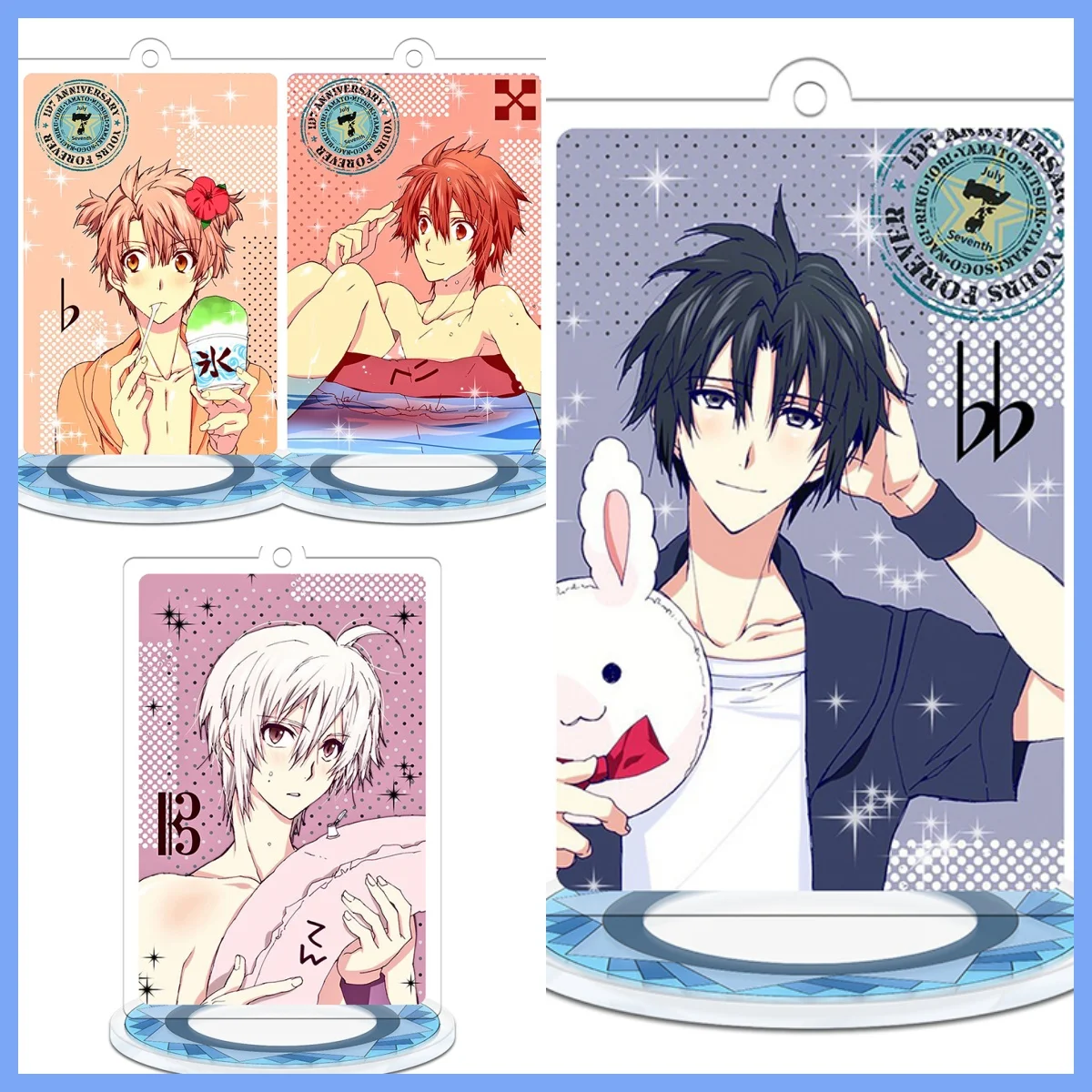 

New style Anime IDOLiSH7 Acrylic Stand Model Cosplay Characters Ornament Accessories Goods Collection Gift
