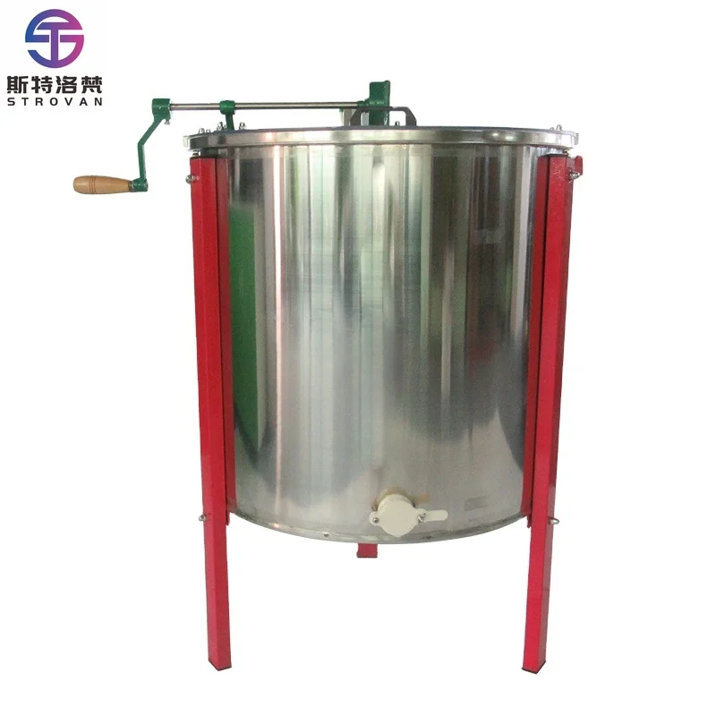 Beekeeping Equipment Honey Centrifuge Machine Manual Control 6 Frame Honey Extractor With Premium Quality