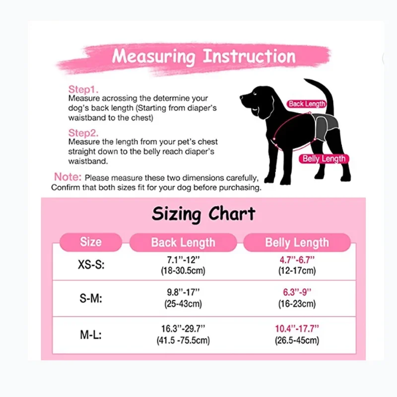 3 Sizes Dog Diaper Keeper Suspender Dog Physiological Pants Strap Clip Dog Suspender Anti-drop Strap Adjustable Dog Accessories