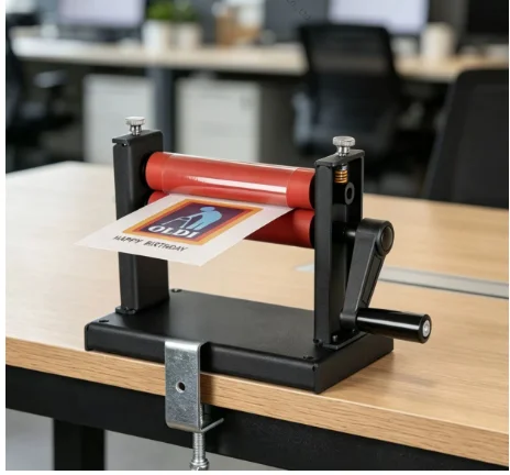 Manual  Laminator Cold Laminating Machine Small Cold Electric Photo Card Graphic Advertisement Cold KT Board Cover Laminating