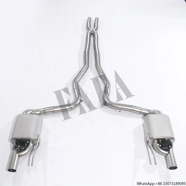 

For 5 Series G30 High-Performance Tuning Exhaust System Cat Back Middle Tail Section Exhaust Muffler