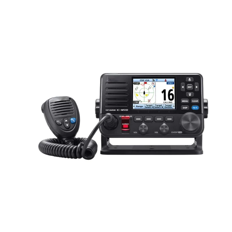 Marine Electronics Ship Navigation Communication, IC-M510, CLASS D, DSC, AIS Receiver, VHF Radio, Telephone Transceiver