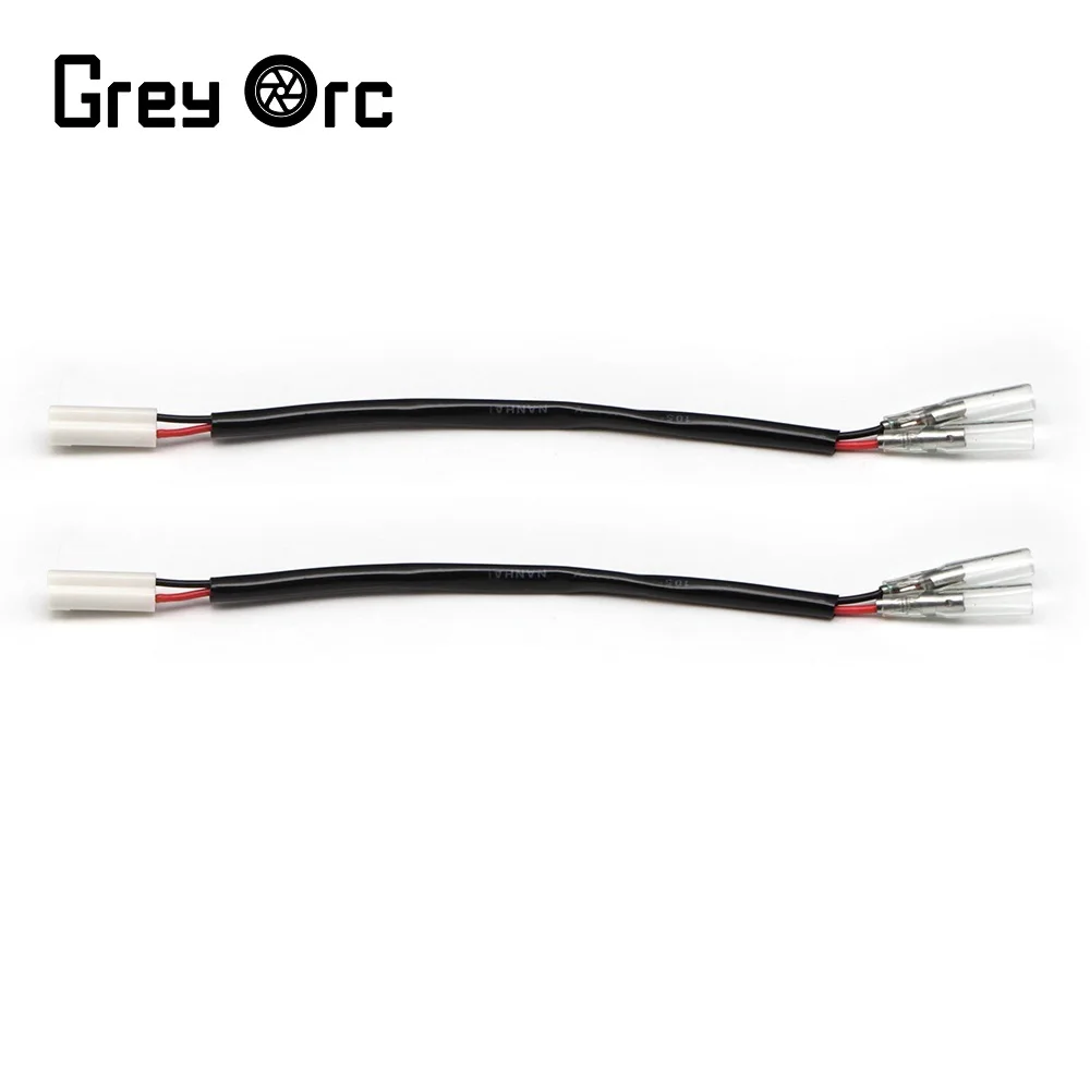 For Yamaha Yzf R6 R1 R3 R6s Fz6 Fzs6 Fz1 250 Motorcycle  Accessories Turn Signal Indicator Wiring Connectors Plug Adapters 2Pcs