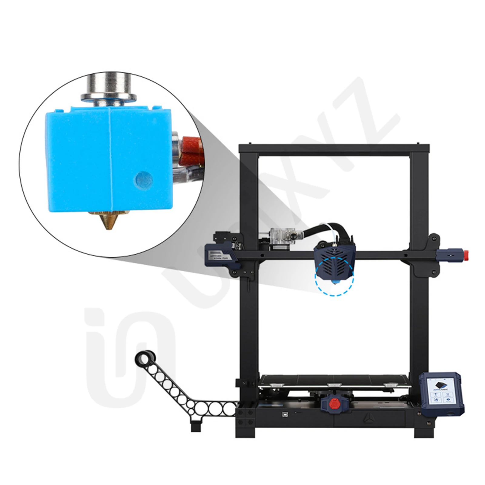 Verbesserter Hotend-Heizblock für Anycubic I3 Mega S Mega Zero 2.0 Kobra Chiron Vyper 12V 24V Heizung J-Kopf Heat Break Hot End – Detail 29