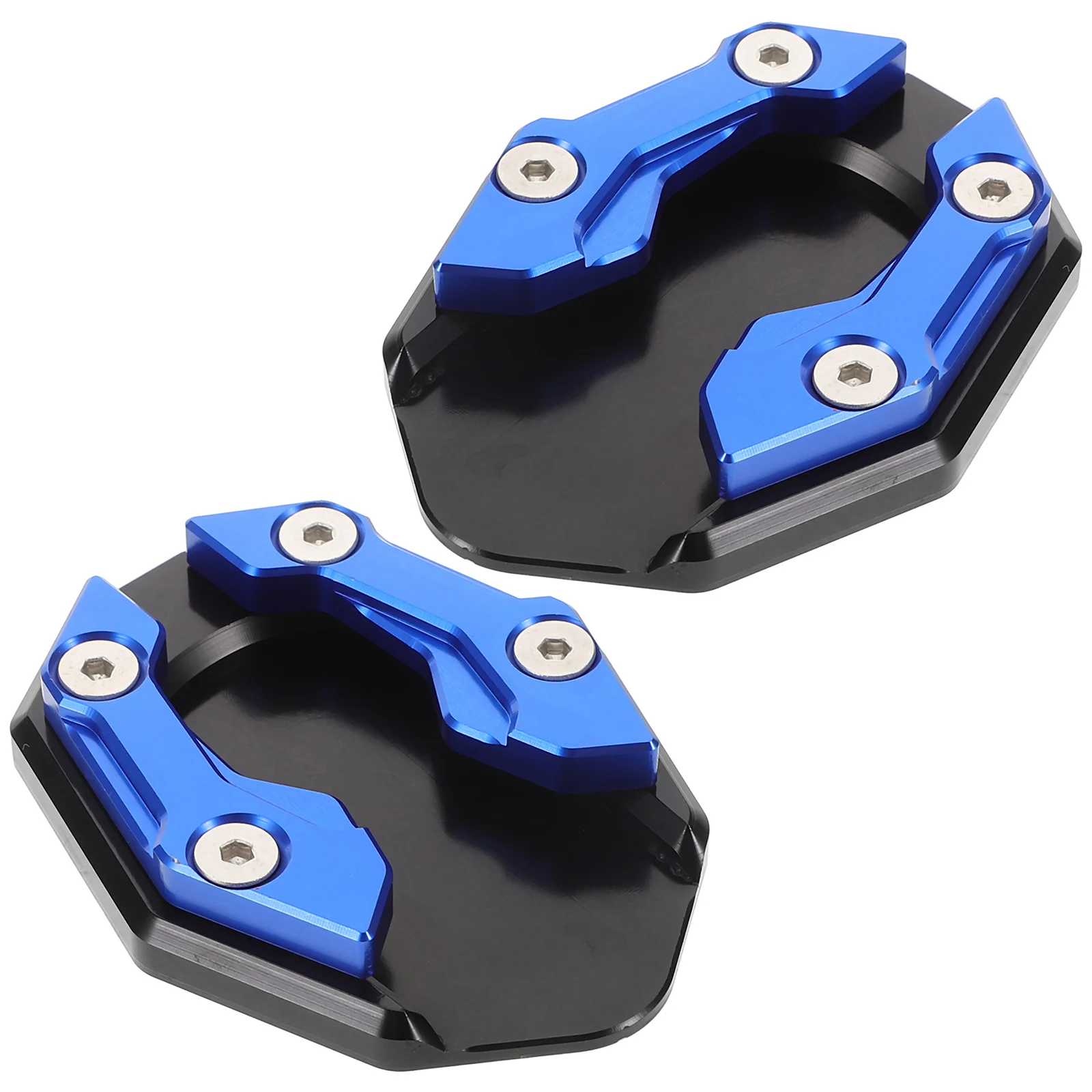 

2Pcs Motorcycle Kickstand Pads High-Strength Materials Compatible with Multiple Models for Stability Motorcycle Kickstand Pad