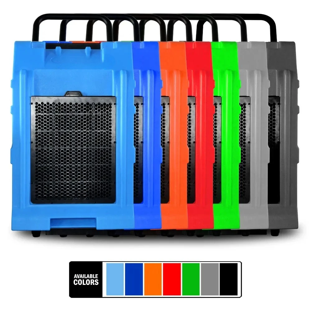 مزيل الرطوبة الصناعي 70L المحمولة المدمجة تجفيف الهواء مزيل الرطوبة الدفيئة المنزلية