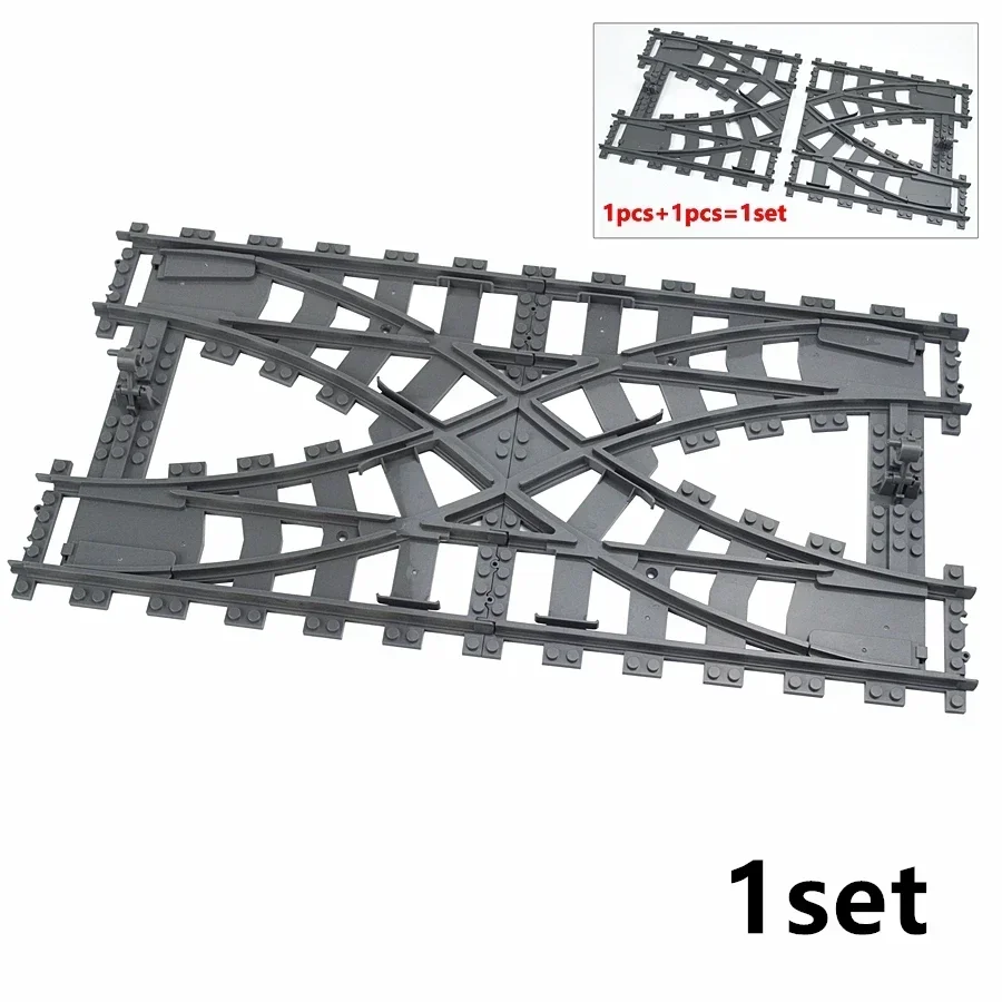 Décennie s de construction sur rail diesel à commande électrique, nouveau modèle de train urbain, compatible avec toutes les marques, ensemble de rails, high-tech