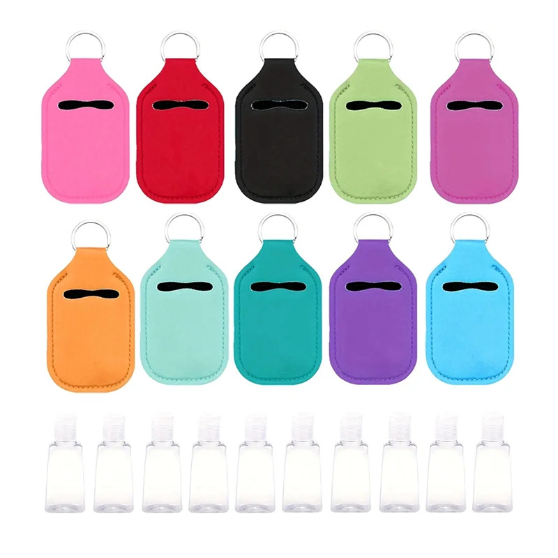 Heißer Verkauf Flasche Abdeckung Flasche Set Tragbare Reise Flaschen Flasche Schutz Mini Flasche Lipstain Schlüsselbund Für Schlüssel Bottlecaps