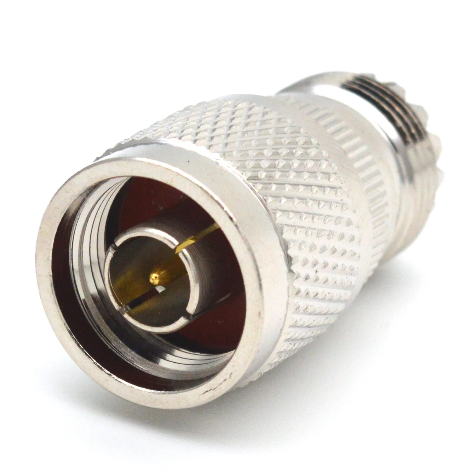 1pcs Connector Adapter N Male Plug to UHF SO239 Female jack RF Coaxial Converter Straight Wholesale