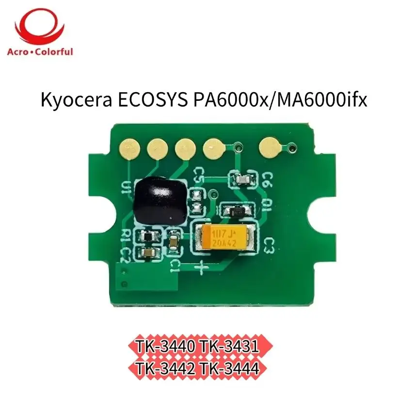 TK-3440 TK-3444 TK-3431 TK-3442 Toner Chip for Kyocera ECOSYS PA6000x Copier MA6000ifx Printer Cartridge TK3440 TK3444 TK3431