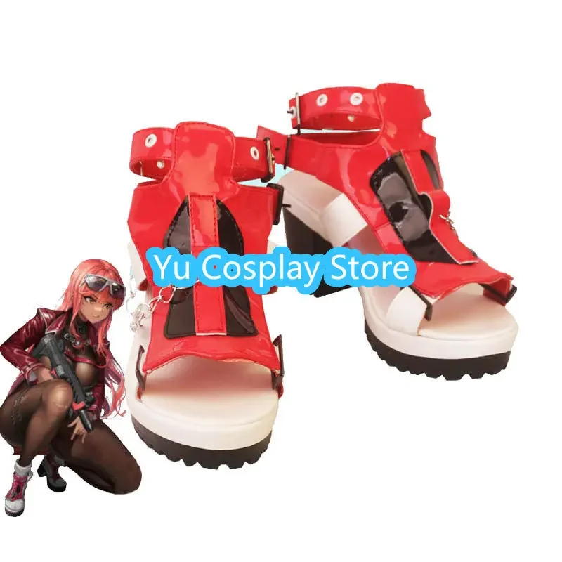 

Yu-Cosplay Volume Обувь для косплея Игра NIKKE The Goddess Of Victory Косплей Сапоги Хэллоуин Карнавальный реквизит Обувь из искусственной кожи на заказ