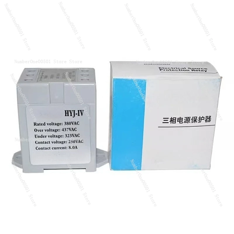 

HYJ-IV 3 Phase AC Monitor Protector Wrong Reverse Phase Sequence Protector Power Protection Device