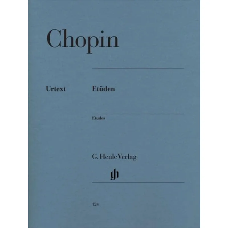 

HN124 Chopin Etudes Pb Fryderyk CHOPIN G Henle Verlag 9790201801247 Book