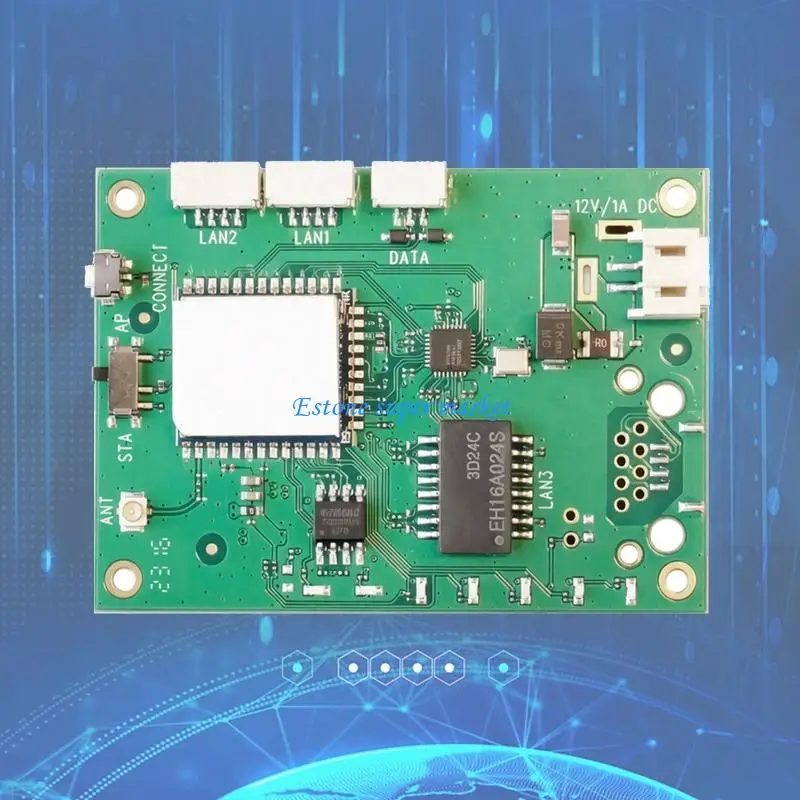 090B Wireless Video Data Module with Two LAN Ports for Long Links