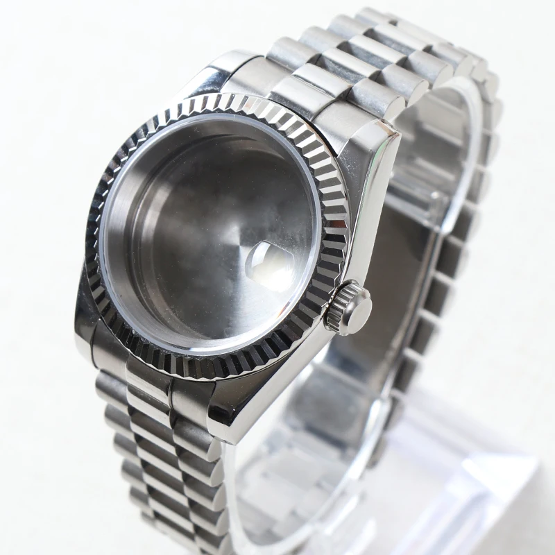 36mm/39mm Stainless Steel Watch Case for Seiko NH35 NH36