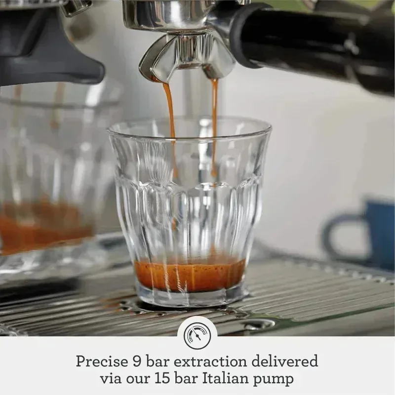 Máquina de café expreso PMD4-Barista Express BES870BSXL, sésamo negro,