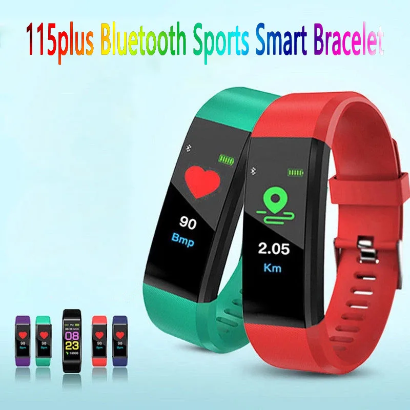 

BOX для мужчин и женщин Bluetooth умный спортивный браслет шагомер сердечного ритма артериального давления фитнес-трекер умные часы для iOS Android