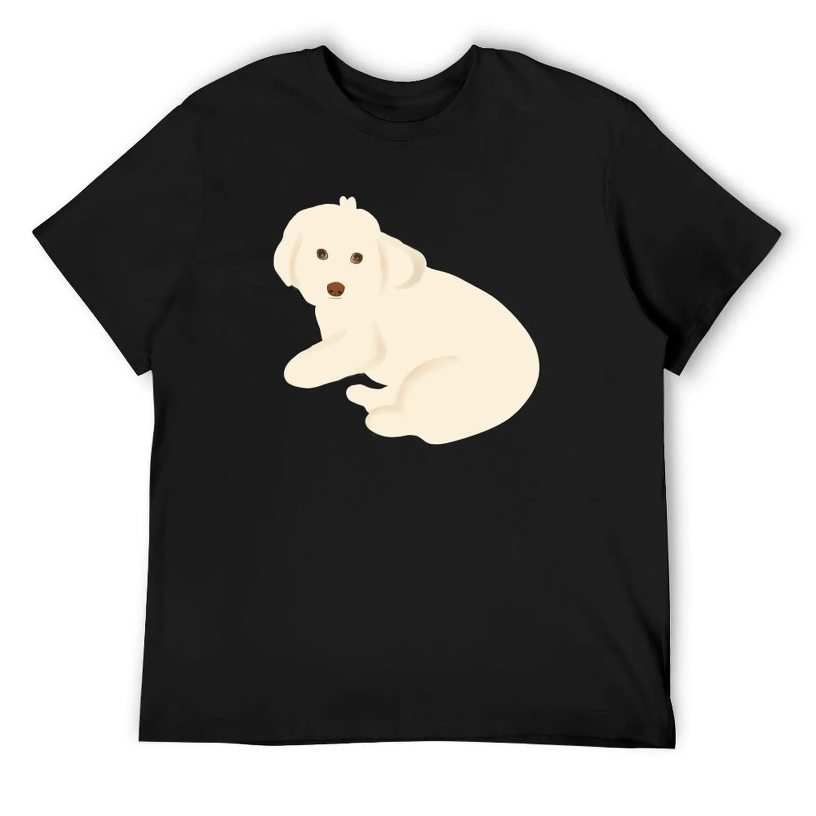 

Maltipoo Dog Staring T-Shirt anime figures sports fans plain black t shirts men
