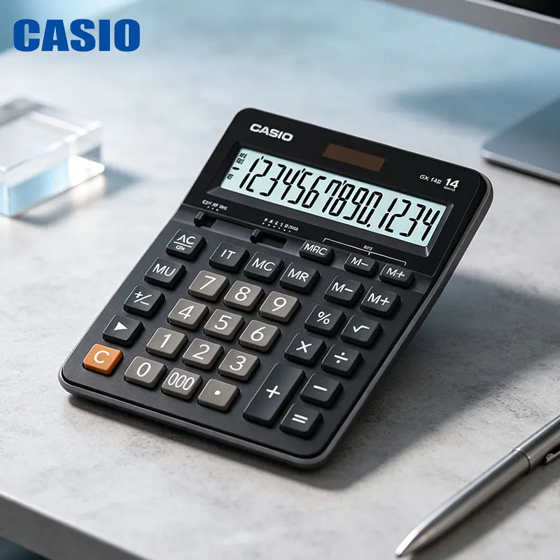 Casio GX-14B/MH-12/AX-120B/DX-12B/DH-12/GX-12B Steady light luxury business calculator catering stores financial reconciliation