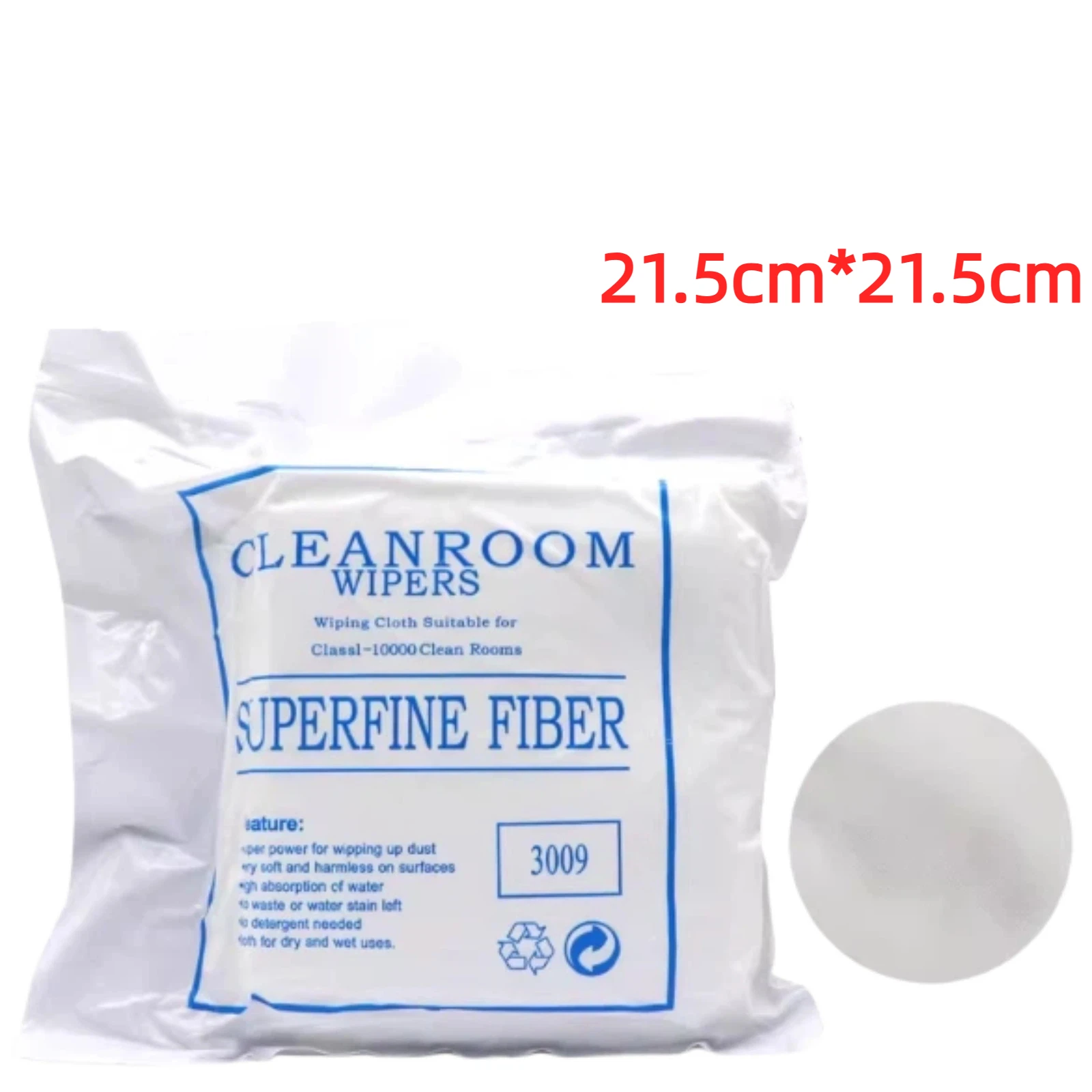 9X9 inch CLEANROOM WIPERS for Printer Lint-Free Wipes Both for dry and wet uses Particle Free Dust-Free Wipe