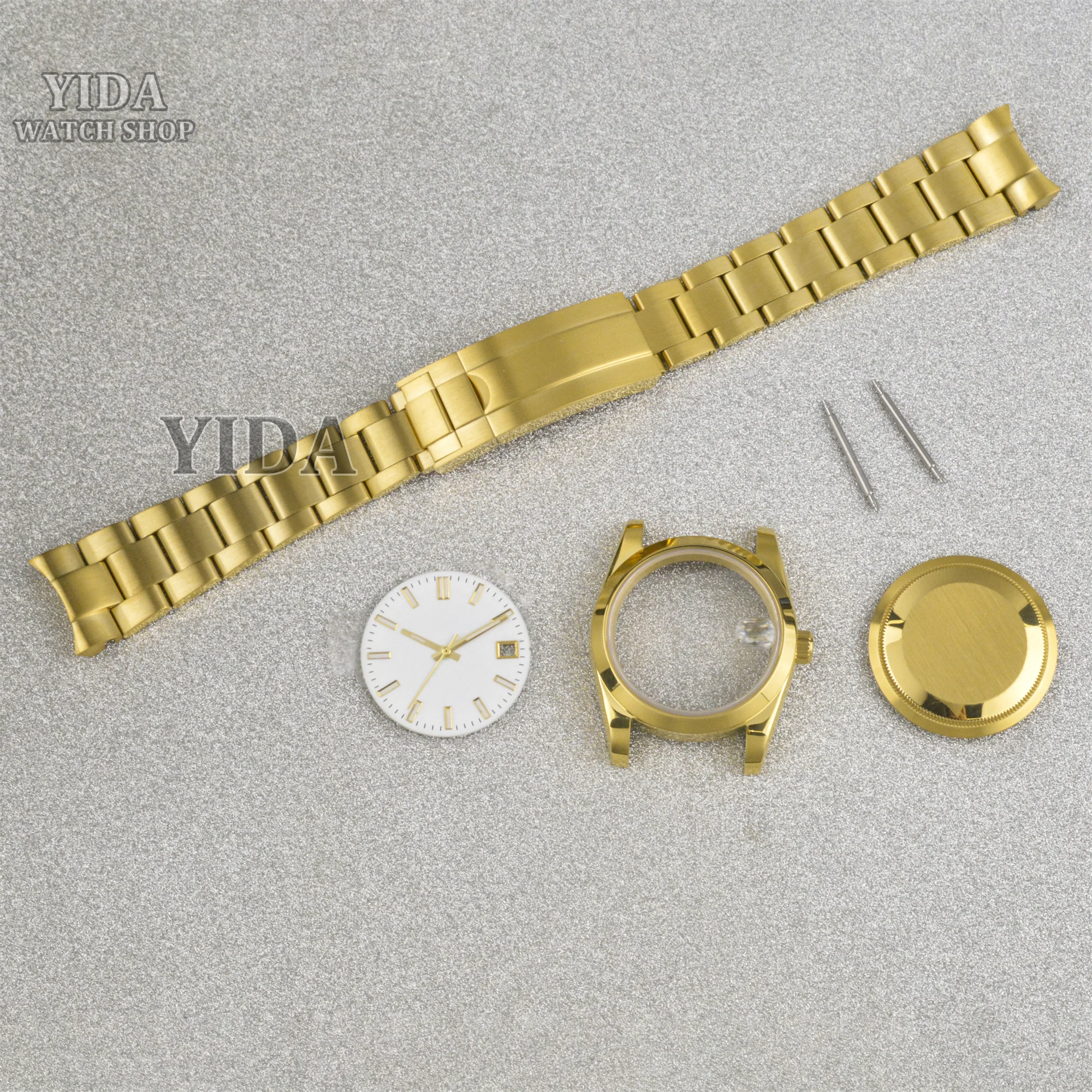 สแตนเลส NH35 สร้อยข้อมือ 28.5 มม.Sapphire Glass มือสําหรับ Datejust NH35 NH36 นาฬิกาอุปกรณ์เสริมเปลี่ยน