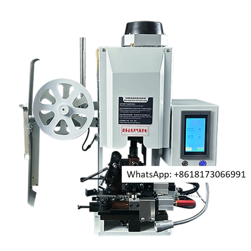 Ultra quiet strip stripping with multi-core sheath wire stripping and crimping machine with multiple functions