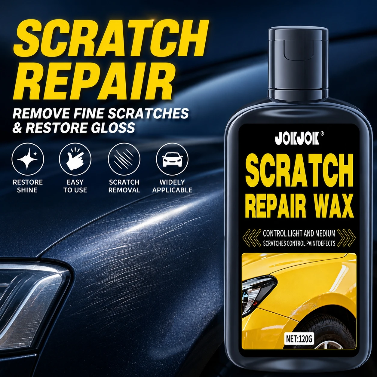 Auto Scratch Remover Paint Care Tools Auto Swirl Remover Scratches Repair Polishing Car Body Grinding Compound Anti Scratch Wax
