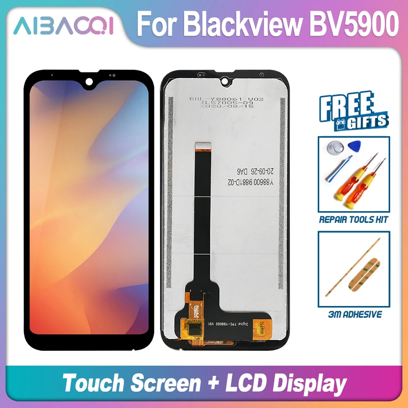 AiBaoQi Brand New Touch Screen+LCD Display For Blackview BV4900 BV4900 Pro BV5100 Pro BV5900 BV9000 BV9000 Pro