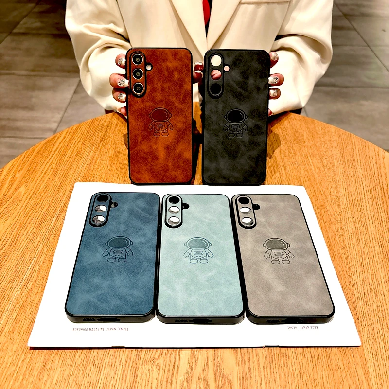 레트로 가죽 케이스 삼성 갤럭시 A55 A15 A54 A52 A53 A14 A25 A35 5G S24 S23 S22 S21 울트라 플러스 FE 참고 20 A 55 15 35 커버