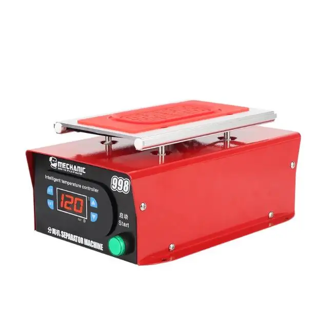 Mechanic 998 7-inch LCD Touch Screen Separator Preheating Platform Build-in Pump For Mobile Phone Disassemble Repair Tool