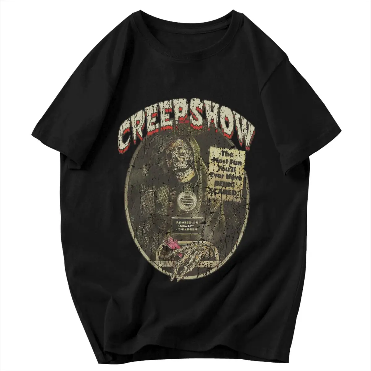 Creepshow Horror Movie 1982 Vintage T Shirts Y2K Gifts Tshirt For Men Women O-neck Tops