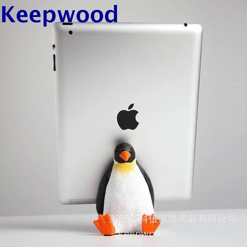 Soporte para tableta con diseño de pingüino, oso Polar, astronauta, almohadilla de dibujos animados, soporte para teléfonos bonitos, soporte creativo para Ipad, baliza Universal para tableta