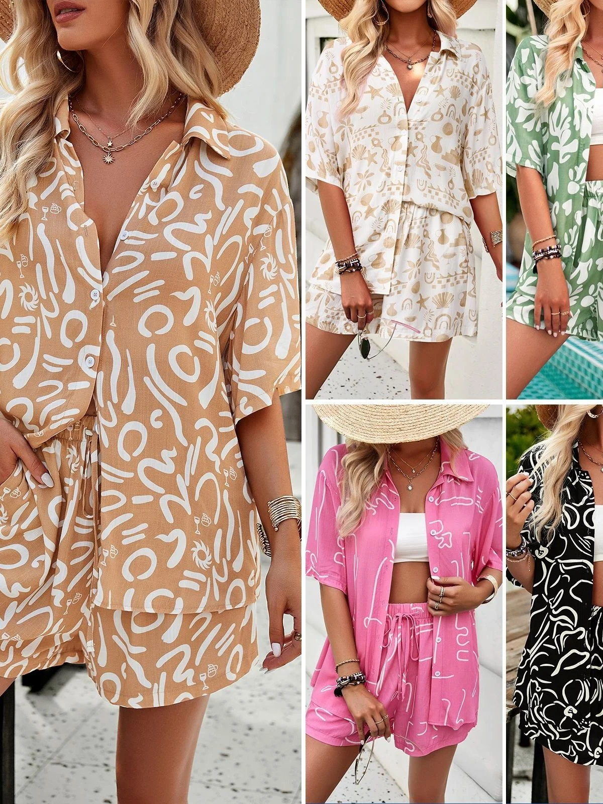 

Удобный женский комплект ort Sve irt Hawaii Sle, повседневная спортивная одежда Fem Faion, осенняя коллекция, китайское производство