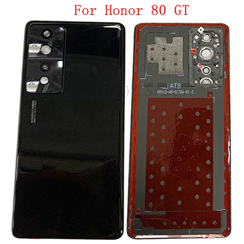 

Back Cover Rear Door Case Housing For Honor 80 GT Battery Cover with Camera Lens Logo Repair Parts