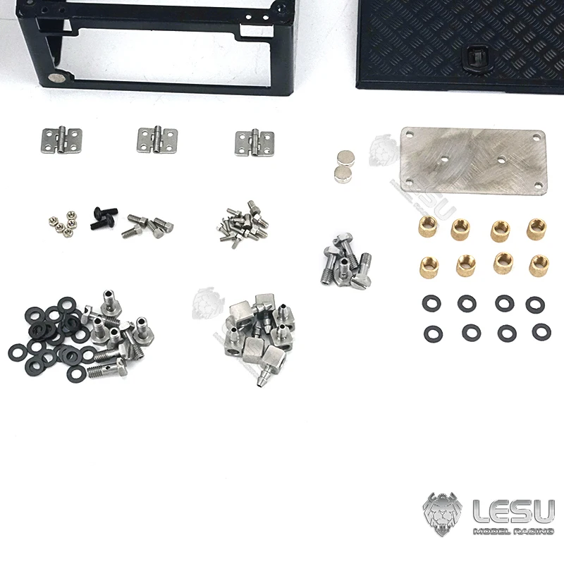 RC 1/14 Werkzeugkasten-Umschaltventil für Tamiya Hydraulikbagger, Lader, Muldenkipper, SCANIA, MAN, VOLVO Anhänger, Kipper, DIY-Teile – Detail 5