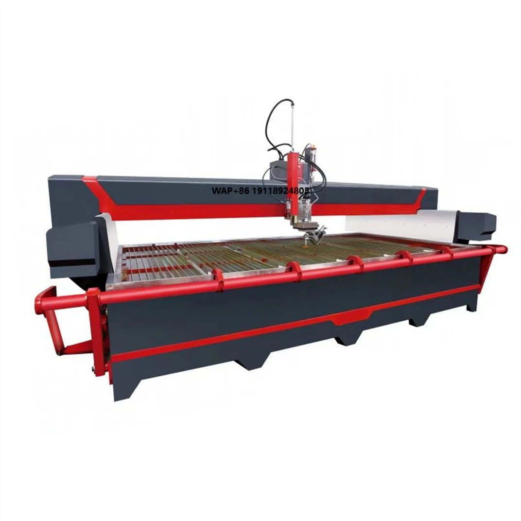 5 Axis CNC Water Jet Cutting Machine for Stone Ceramic Tile Marble Glass