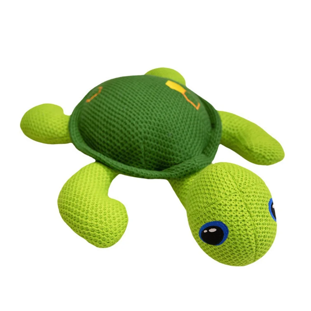 

Knitted Tortoise Plush Toy Stuffed Animal Sea Turtle Stuffed Doll Cartoon Collection Plush Hedgehog Doll Car Decor