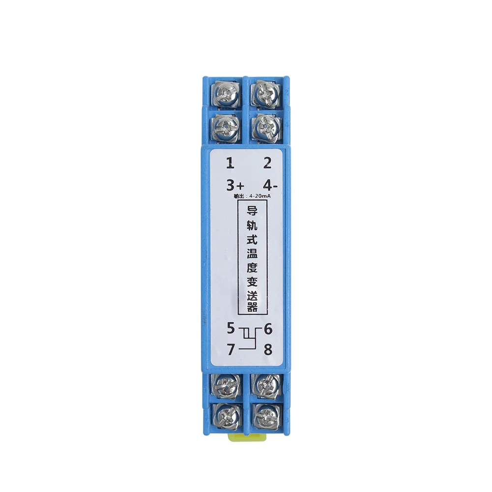 Transmisor de temperatura de carril guía PT100, módulo transmisor de temperatura de grado 0,2 0-10V/0-5V SBWZ-2280