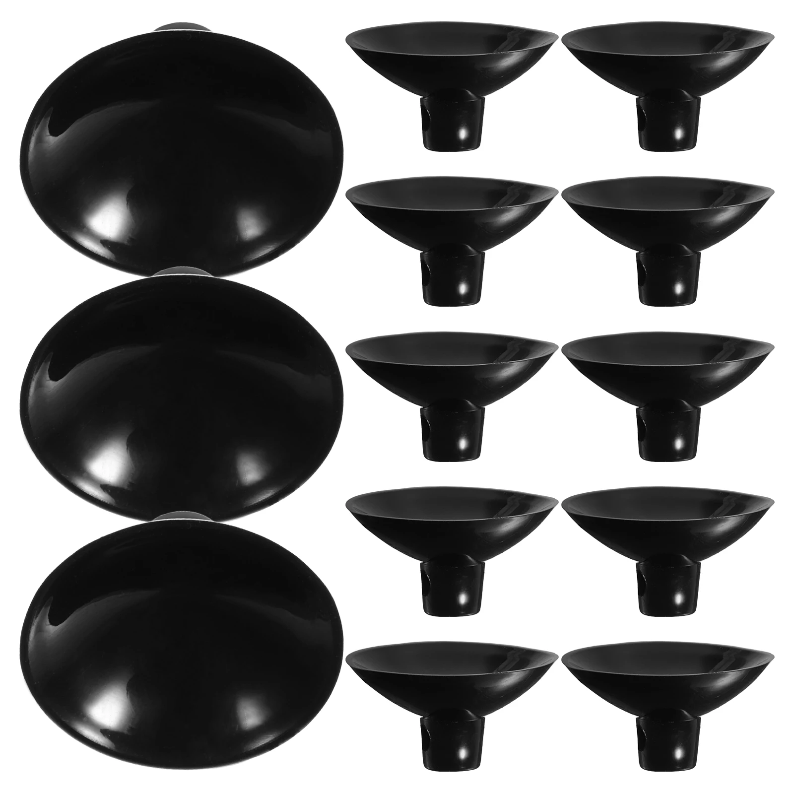 

20 Pcs Clamping Suction Cup Cable Clips Silica Gel Holders Glass Tiles Metal Walls Cord Management Wire Organizer Reusable